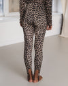 BASERANGE 25 Autumn/Winter SYNC Skinny Stirrup Casual Pants BAS-PASL-CI-AU25-LEOPARD